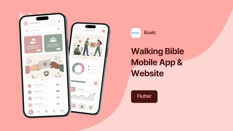 Preview of the Walking Bible Mobile App & Website