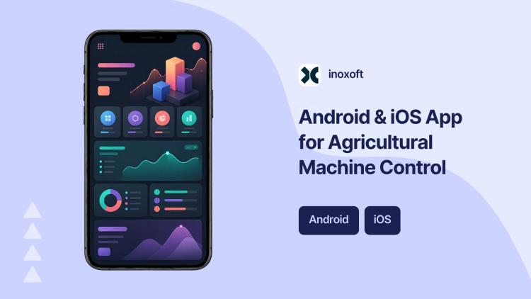 Preview of the Android & iOS App for Agricultural Machine Control