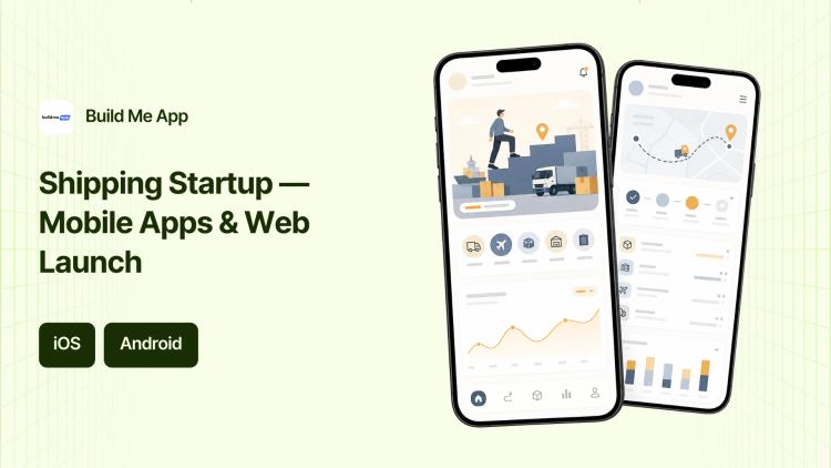 Preview of the MVP Mobile Apps & Website for Me To U Delivery