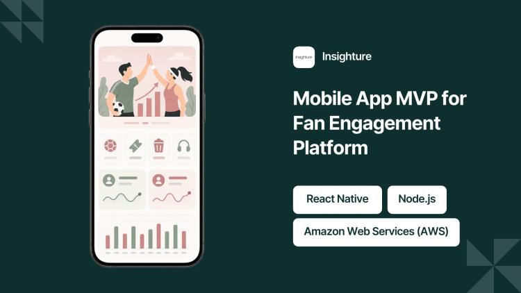 Preview of the Mobile App MVP for Fan Engagement Platform