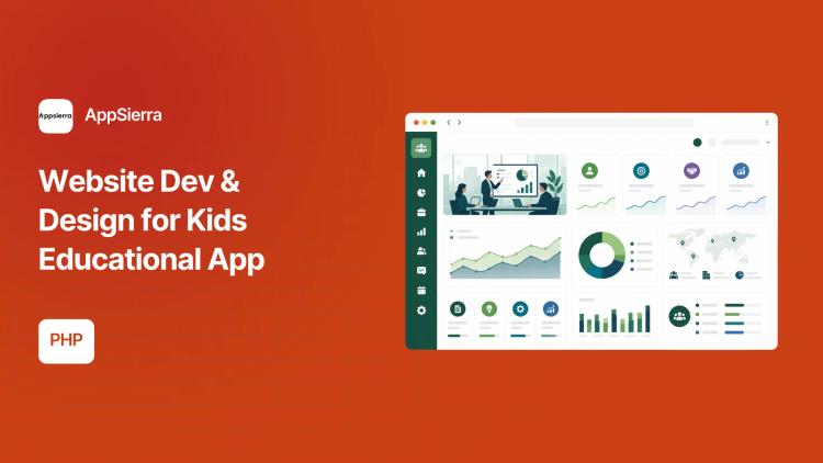Preview of the Website Dev & Design for Kids Educational App