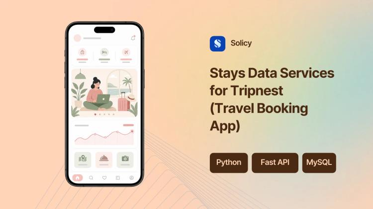 Preview of the Stays Data Services for Tripnest (Travel Booking App)