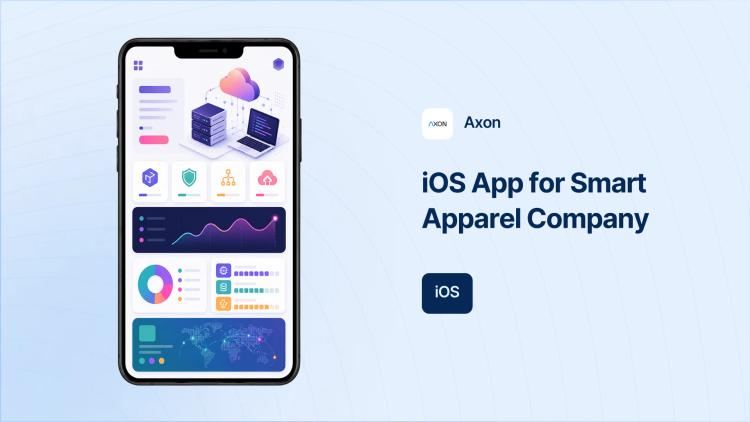 Preview of the iOS App for Smart Apparel Company