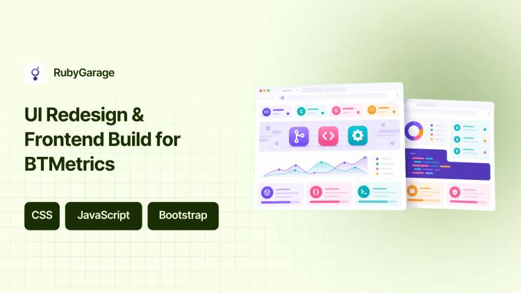 Preview of the UI Redesign and Frontend Implementation for BTMetrics (SaaS)