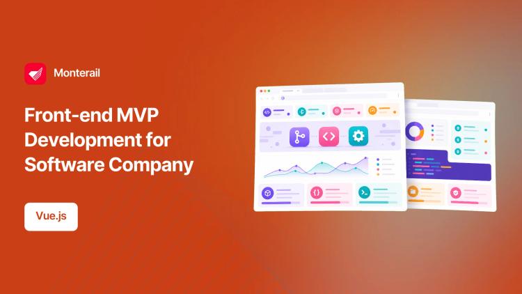 Preview of the Front-end MVP Development for Software Company