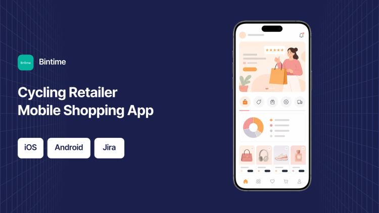 Preview of the Mobile Shopping App Development for Cycling Retailer
