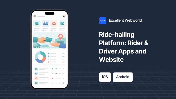 Preview of the Ride-hailing Platform: Rider & Driver Apps and Website