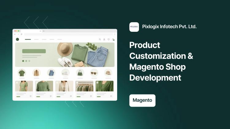 Preview of the Magento Product Customization Tool for Textile Company