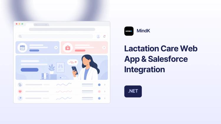 Preview of the Custom Web Application & Salesforce Integration for The Lactation Network