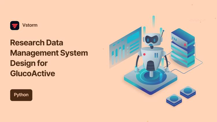 Preview of the Data Management System Design for GlucoActive