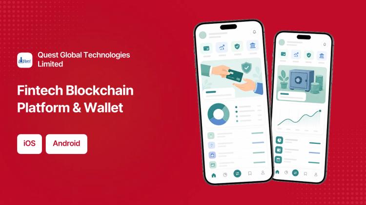 Preview of the Blockchain Platform & Wallet for Fintech Startup