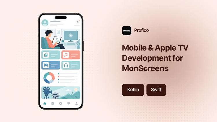 Native Mobile & Apple TV Dev and Staff Augmentation for MonScreens image