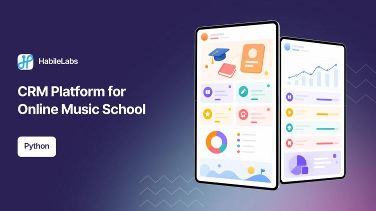 Preview of the CRM Platform for Online Music School