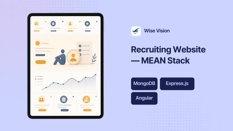 Preview of the Recruiting Firm Website Development