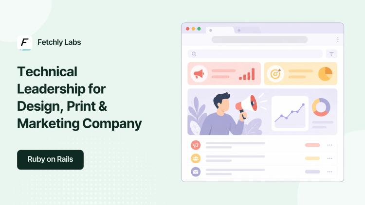 Preview of the Technical Leadership for Design, Print & Marketing Company