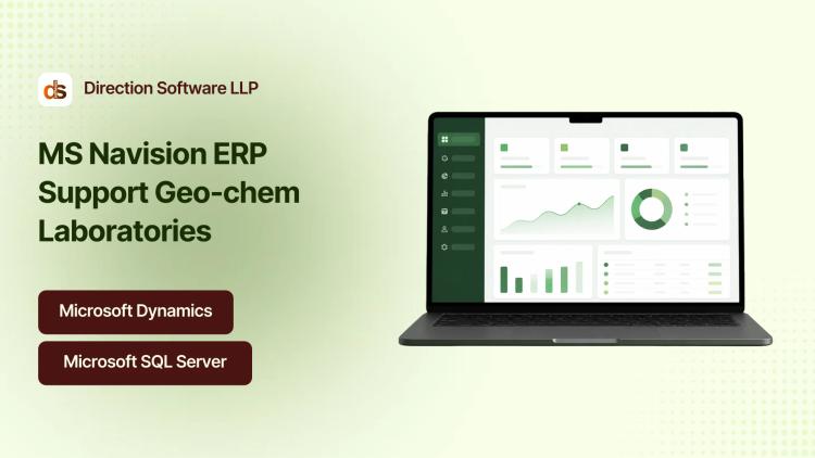 Preview of the MS Navision ERP Management & Support for Geo-chem Laboratories