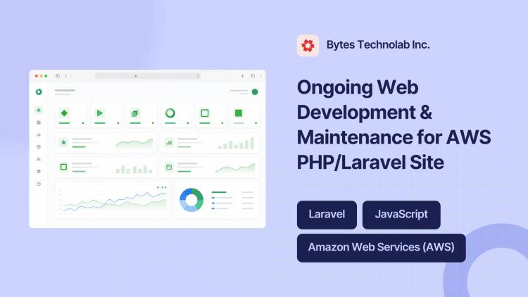 Preview of the Ongoing Web Development & Maintenance for AWS PHP/Laravel Site