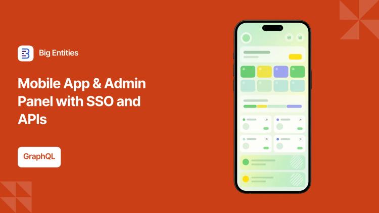 Preview of the Mobile App and Admin Panel with GraphQL APIs for Corporate Contact-Sharing App