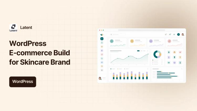 Preview of the E‑commerce Website Development for Skincare Manufacturer
