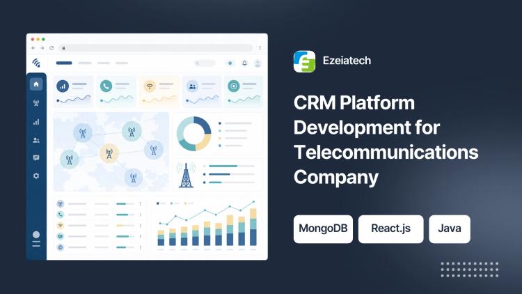 Preview of the CRM Platform Development for Telecommunications Company