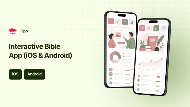 Interactive Mobile App for Printed Bibles image