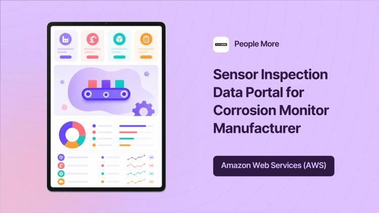 Preview of the Sensor Inspection Data Portal for Corrosion Monitor Manufacturer