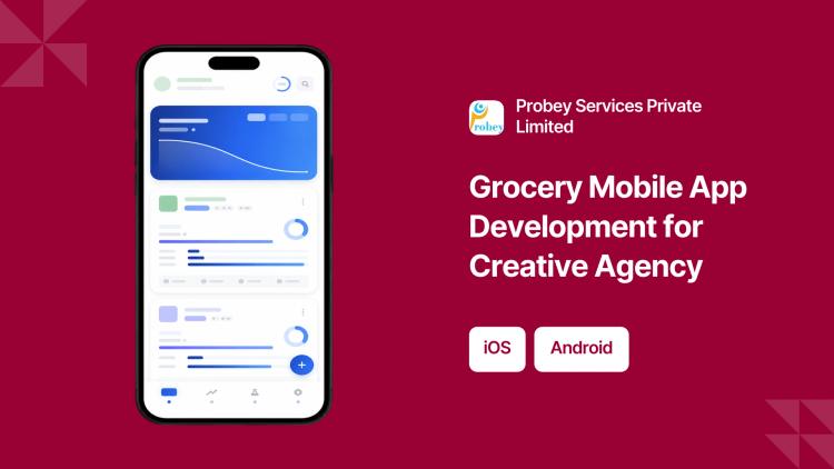 Preview of the Grocery Mobile App Development for Creative Agency