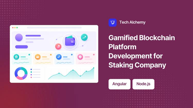 Preview of the Gamified Blockchain Platform Development for Staking Company