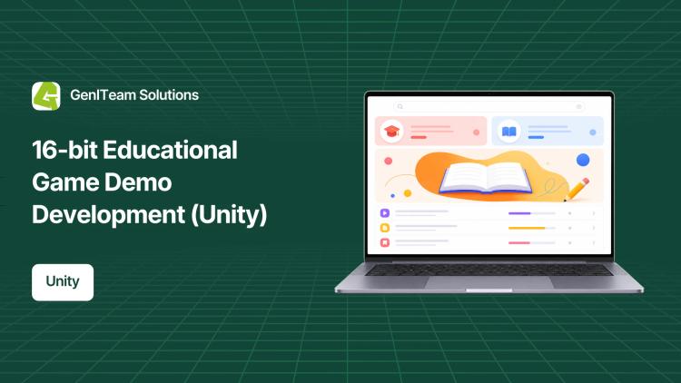 Preview of the 16-bit Educational Game Demo Development (Unity)