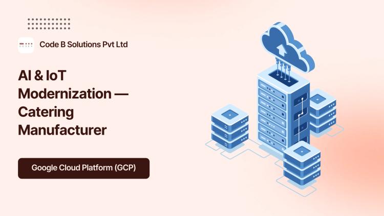 Preview of the AI & IoT Modernization for Catering Disposables Manufacturer