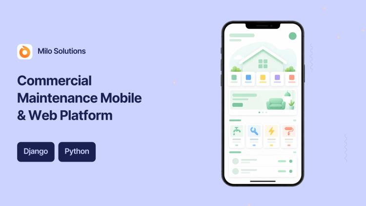 Preview of the Mobile & Web Project Management Platform for Commercial Maintenance