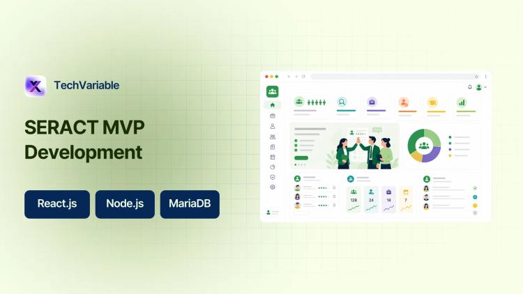 Preview of the SERACT MVP Development (React & Node.js)