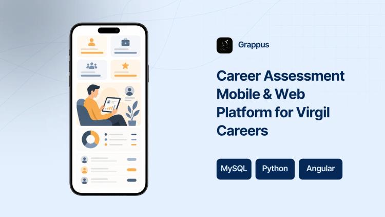 Preview of the Career Assessment Mobile & Web Platform for Virgil Careers