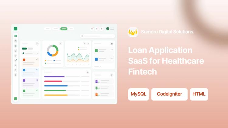 Preview of the Loan Application SaaS for Healthcare Fintech