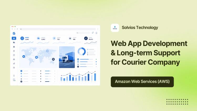 Preview of the Web App Development & Long-term Support for Courier Company