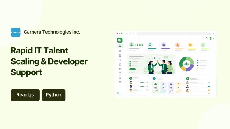 Preview of the React and Python Staff Augmentation for IT Services Firm