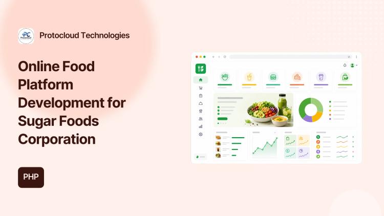 Preview of the Online Food Platform Development for Sugar Foods Corporation