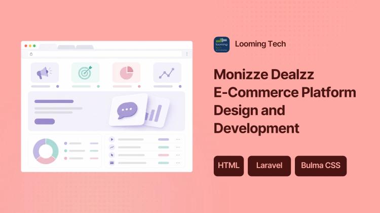 Preview of the Monizze Dealzz E-commerce Platform Development