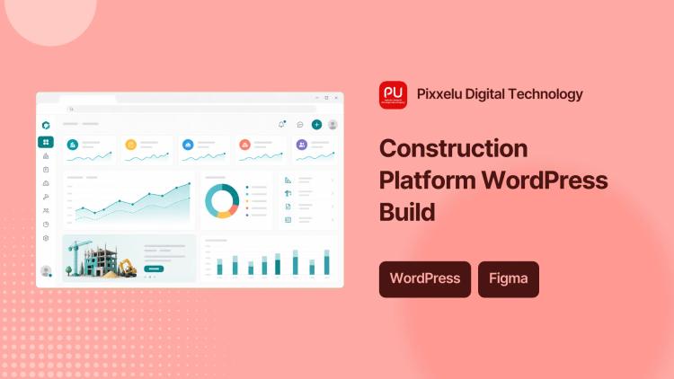 Construction Platform Design & WordPress Development image