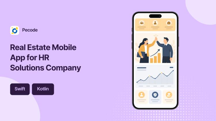Preview of the Real Estate Mobile App for HR Solutions Company
