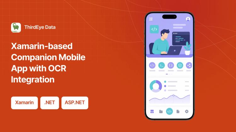Preview of the Xamarin-based Companion Mobile App with OCR Integration