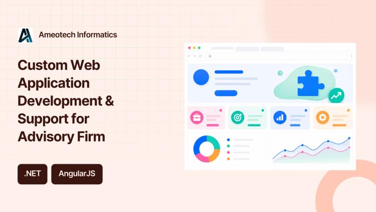 Preview of the Custom Web Application Development & Support for Advisory Firm