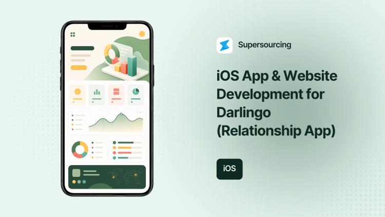 Preview of the iOS App & Website Development for Darlingo (Relationship App)