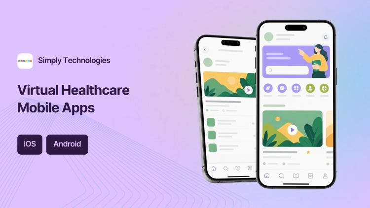 Preview of the iOS & Android Apps for Virtual Healthcare Consultations