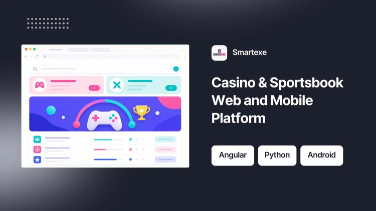 Preview of the Cross-Platform Website and Mobile App for Casino & Sportsbook Operator