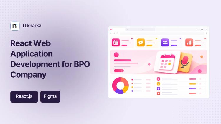 Preview of the React Frontend Development for BPO Company