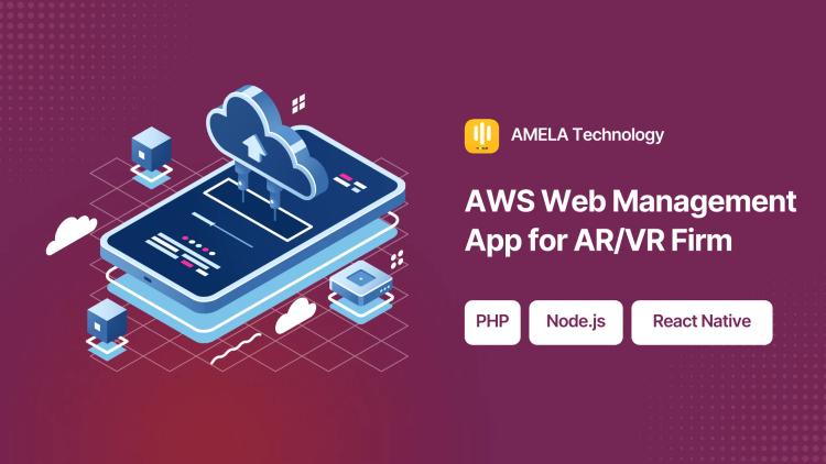 Preview of the Cloud-Based Management App for AR/VR Software Firm