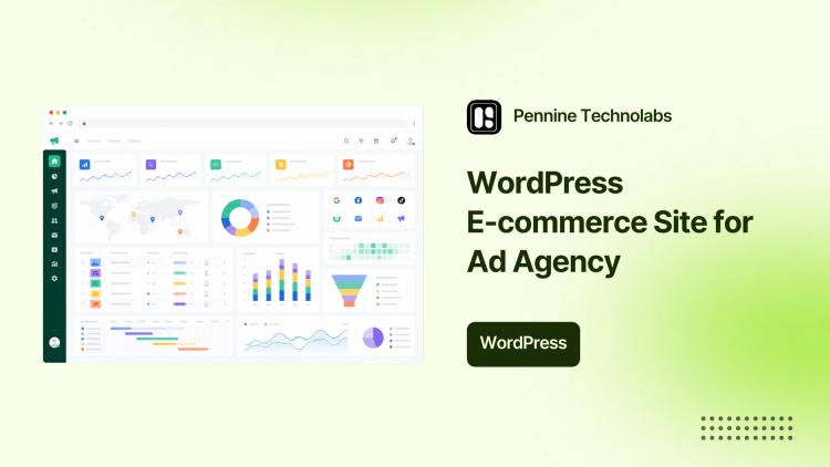 WordPress E-commerce Development for Advertising Agency image