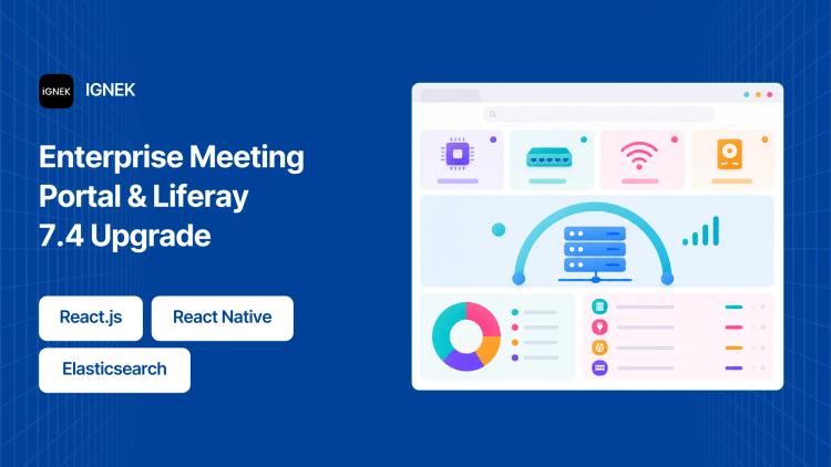 Enterprise Meeting Portal — Web & Mobile with Liferay Upgrade image