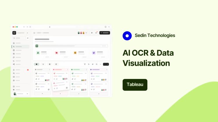 Preview of the Data Cleansing, Tableau Visualization, and AI OCR for Technology Platform